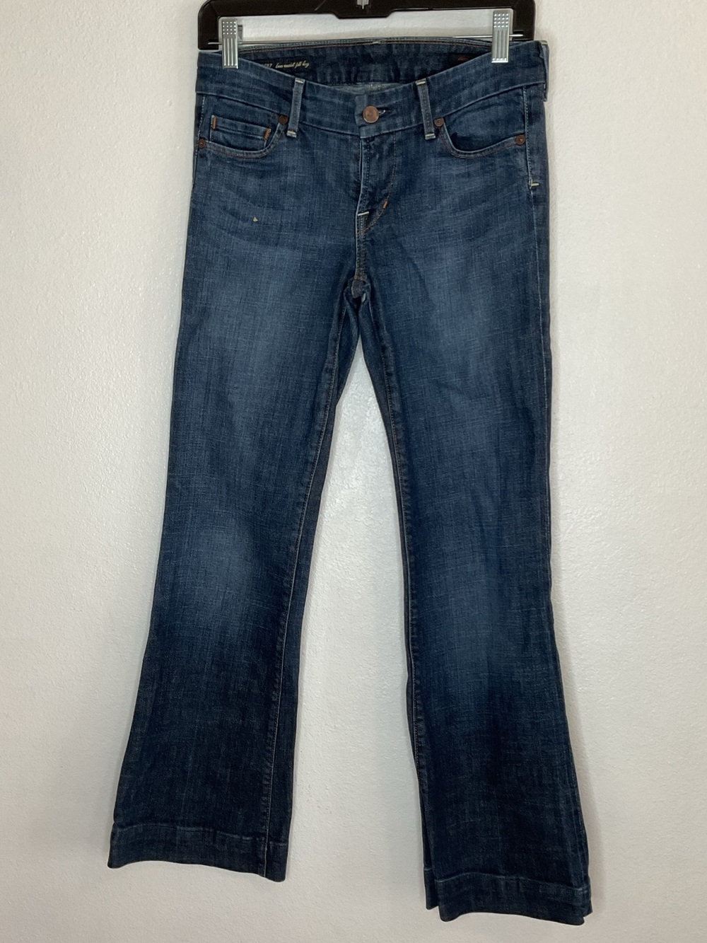 Citizens Of Humanity Bootcut Jeans Duraway Stretch Full Leg Low - Picture 3 of 13